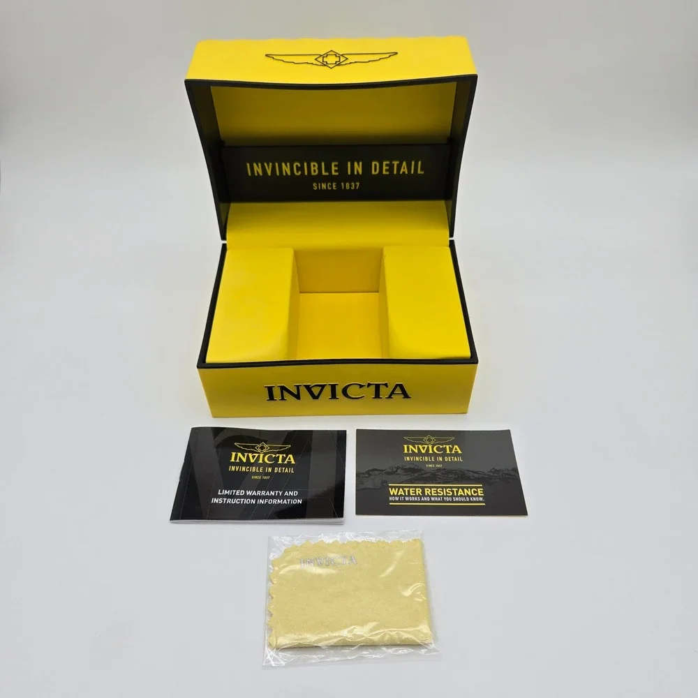 Invicta Pro Diver Watch Mens Yellow Black 32962 Sporty Casual Diver‎ Maximalist